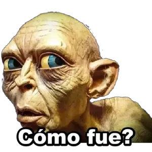 Cómo fue? - getsticker.com