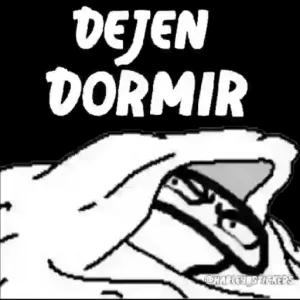 DEJEN DORMIR - getsticker.com