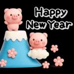 み～んな使える♡ぶたさんの冬スタンプ2026