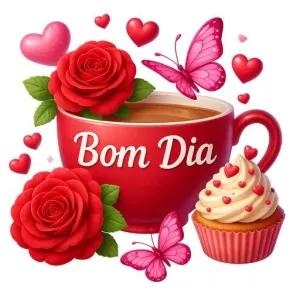 Bom Dia - getsticker.com