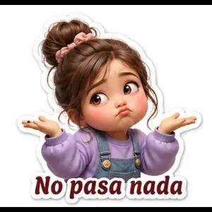 No pasa nada - getsticker.com