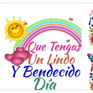 Que Tengas Un Lindo Y Bendecido Día - getsticker.com