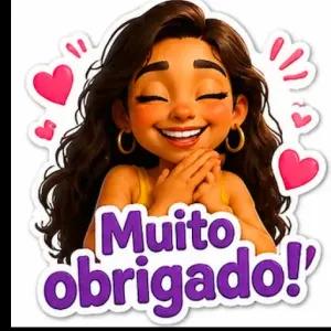 Muito obrigado! - getsticker.com