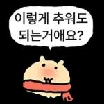 쟈근 햄스타의 겨울나기