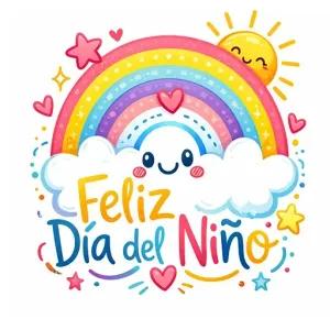 Feliz Día del Niño - getsticker.com