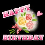 ステンシル風❤春うらら