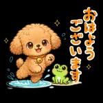 もふもふプードルの梅雨だより