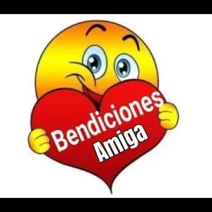 Bendiciones Amiga - getsticker.com