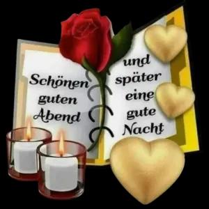 Schönen guten Abend und später eine gute Nacht - getsticker.com