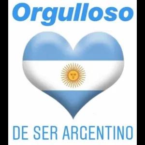 Orgulloso DE SER ARGENTINO - getsticker.com