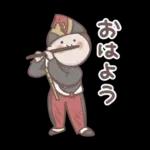 日常で使える！まんまる顔の絵画スタンプ
