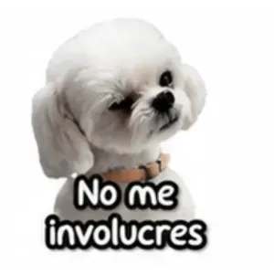No me involucres - getsticker.com
