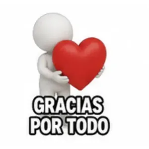 GRACIAS POR TODO - getsticker.com