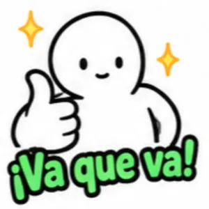 ¡Va que va! - getsticker.com