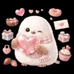 気持ち伝える❤️シマエナガ❤️