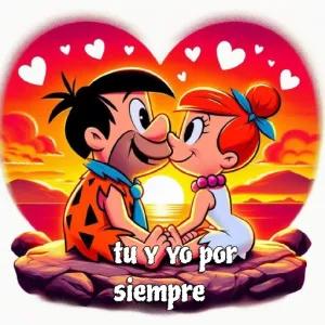 tu y yo por siempre - getsticker.com