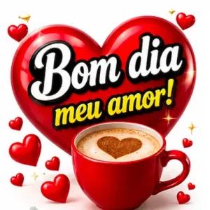 Bom dia meu amor! - getsticker.com