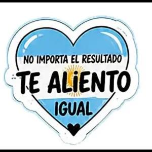 NO IMPORTA EL RESULTADO TE ALIENTO IGUAL - getsticker.com