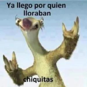 Ya llego por quien lloraban chiquitas - getsticker.com