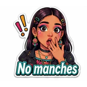 No manches - getsticker.com