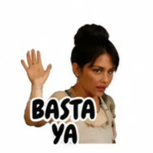 BASTA YA - getsticker.com