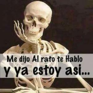 Me dijo Al rato te Hablo y ya estoy asi... - getsticker.com