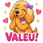 Adesivos de cachorro