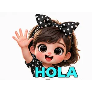 HOLA - getsticker.com