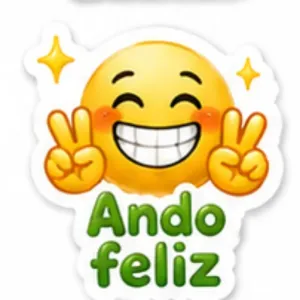 Ando feliz - getsticker.com