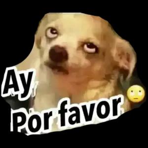 Ay Por favor - getsticker.com