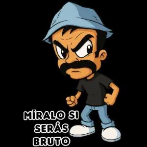MÍRALO SI SERÁS BRUTO - getsticker.com