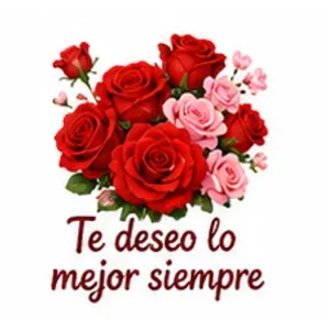 Te deseo lo mejor siempre - getsticker.com