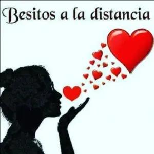 Besitos a la distancia - getsticker.com