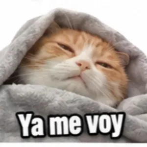 Ya me voy - getsticker.com