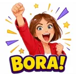 Adesivos de menina