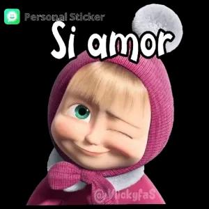 Si amor - getsticker.com