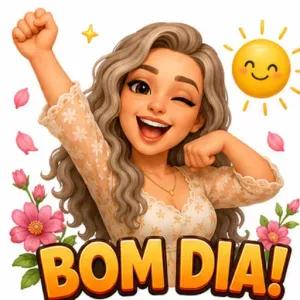 BOM DIA! - getsticker.com