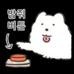 왕털뭉치 사모예드