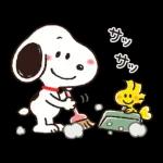 普段使いにも！冬のゆるカワ♪スヌーピー