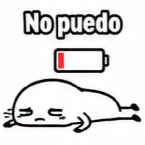 No puedo - getsticker.com