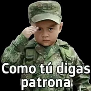 Como tú digas patrona - getsticker.com