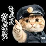 リアル猫警察官