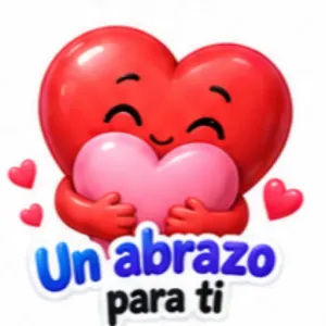 Un abrazo para ti - getsticker.com