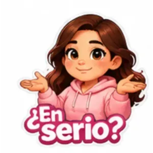 ¿En serio? - getsticker.com
