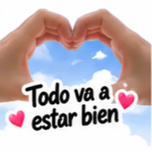 Todo va a estar bien - getsticker.com