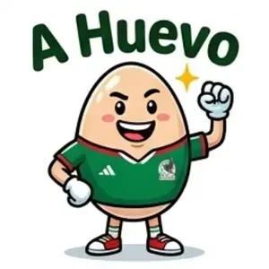 A Huevo - getsticker.com