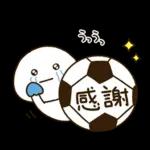 家族でサッカー⚽️だいふくまる