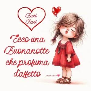Baci Baci Ecco una Buonanotte che profuma d'affetto - getsticker.com