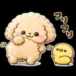 トイプードル♡ちょっと休憩スイーツ山盛り