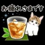 夏の毎日☆猫たちのスタンプ２